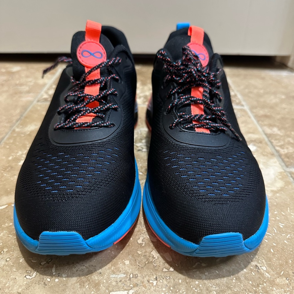 NFINITY Black and Blue Women's Athletic Shoes